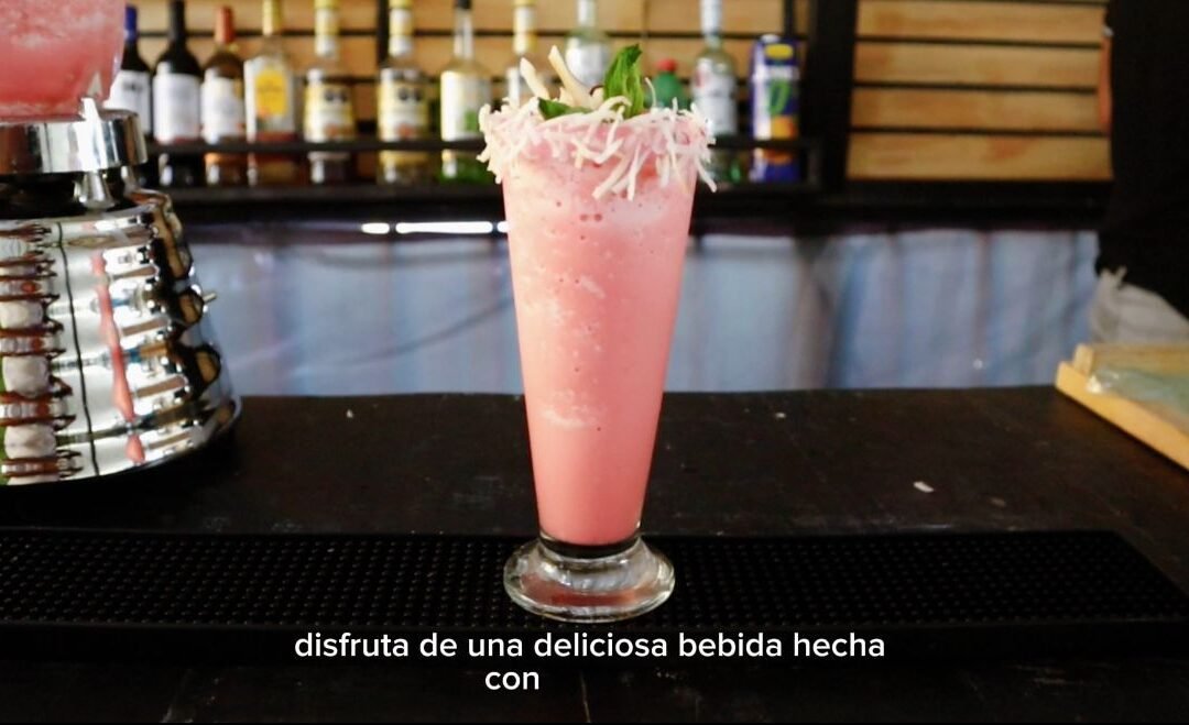 Receta Bebida Cereza Colada